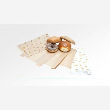 Torba szara z okienkiem 240x100x60 opakowanie 1000 sztuk