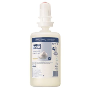 TORK Extra Mild Foam Soap Sensitive S4 6x1L - mydło w pianie dla skóry wrażliwej