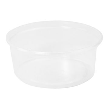 O-BOX pojemnik okrągły PP 200ml op.100sz t. (k/10) TUS200
