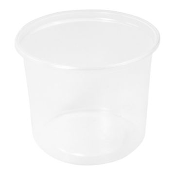 O-BOX pojemnik okrągły PP 400ml op.100sz t. (k/10) TUS400
