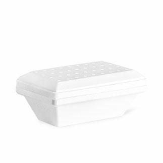 Isothermal containers for ice cream 750ml, 10pcs (k/14) set with lid