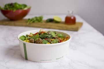 Miska sałatkowa 1000ml biała śr.185xh.63mm VEGWARE op. 50 sztuk
