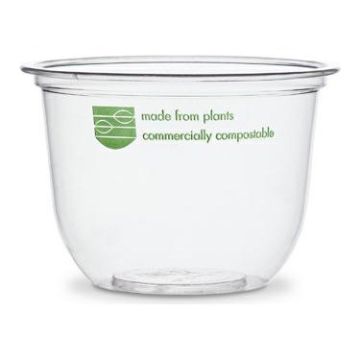 Bella pots pojemnik sałatkowy PLA 300ml op.50szt., fi.96mm, 10oz (k/20)