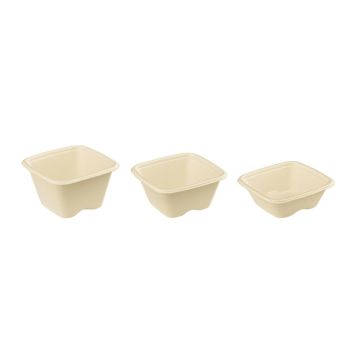 FINGERFOOD trzcina pucharek 130ml VERINE op.50szt. (k/12) 77x77x46mm