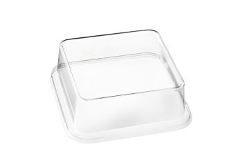 Kanopee transparent sushi lid RPET 103x103x35 mm 100 pcs