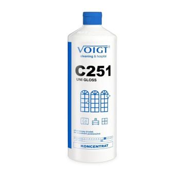 VOIGT C251 UNI GLOSS 1L - alcohol-based surface cleaner