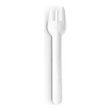 White fork 50pcs. PAPER (k/20)