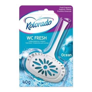 Toilet cube in basket Fresh Ocean Kolorado