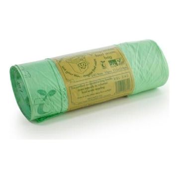 Waste sacks 240L BIOBAGS 86x130cm biodegradable, roll 10 pcs