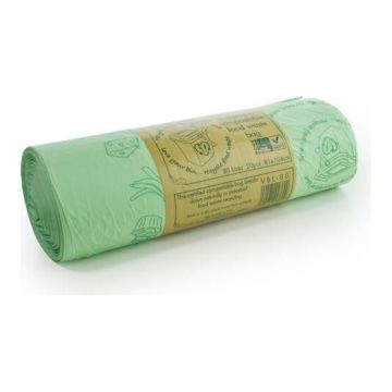 Waste sacks 80L BIOBAGS 68x93cm, biodegradable, roll 20 pieces