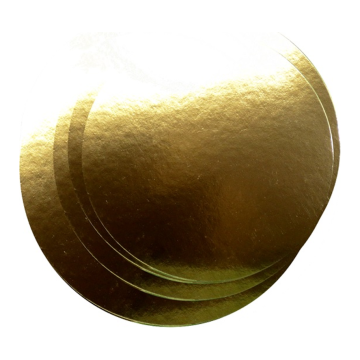 Gold cake toppers, 5 cm diameter, pack of 200, 1050 g