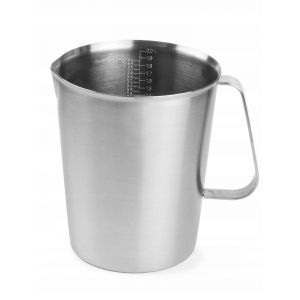Steel measuring cup with graduation scale for 2,0 l - code 516300