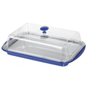 Refrigerated tray with lid