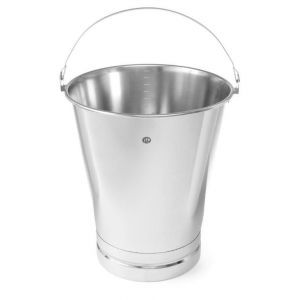 Stainless steel bucket with ring 516720