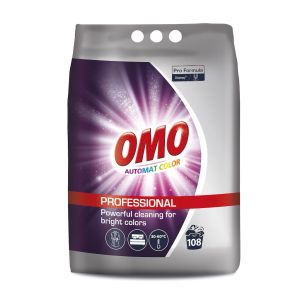 Washing powder OMO COLOR Professional, 7kg (87 washes)