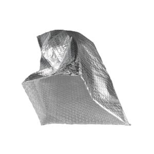 Bubble wrap bag B2 400/450mm metallised, 100 pieces