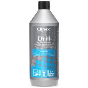 Żel CLINEX Drill 1L 77-005, do udrażniania odpływów kanalizacyjnych