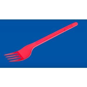 Fork COLOR red, price per package 20pcs