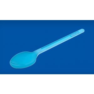 Spoon COLOR light blue, price per package 20pcs