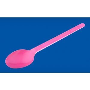 Spoon COLOR fuchsia, price per package 20pcs