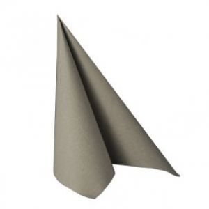 Napkins PAPSTAR Royal Collection 40x40 grey pack of 50 pcs.