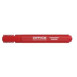 Permanent Marker OFFICE PRODUCTS, chisel, 1-5 mm, red