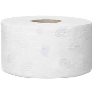 Toilet paper mini jumbo roll Tork Premium, extra soft T2 9,7x20cm-120m - 600 sheets - Waste paper