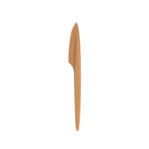 WPC knife 18 cm, wood fibre, 50 pieces, (k/36)
