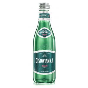Water CISOWIANKA Classique, still, glass bottle, 0,3l