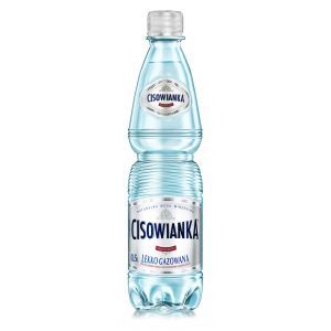 Water CISOWIANKA, slightly sparkling, plastic bottle, 0,5l