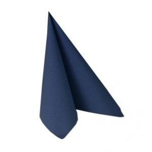 Napkins PAPSTAR Royal Collection 40x40 dark blue pack of 50pcs