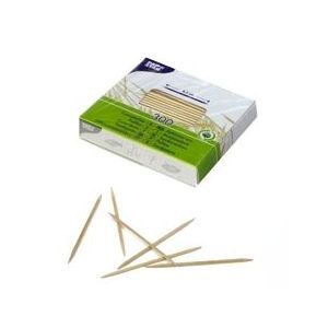 Toothpicks, wooden, round, length 6.5cm, pack of 300 pcs