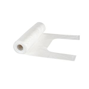 Roll-up plastic bags HDPE "5" THICK, 8 microns, 160 bags per roll