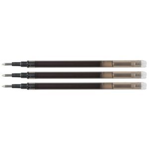 Erasable pen refill Q-CONNECT, 1,0mm, 3szt., hanger, black