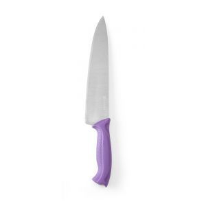 Nóż kucharski HACCP fioletowy 240/385 dla alergików