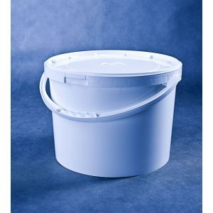 Cover for bucket 15L white, 40 pcs TnP