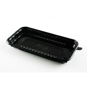 Confectionery tray, black for cakes 226x122xh.20, 390 pcs.