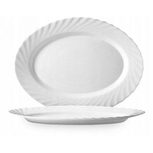 oval serving platter TRIANON 290x214x(H)22