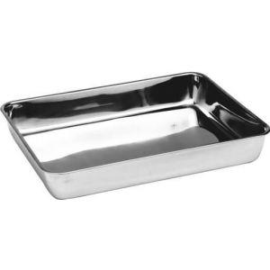 Meat container - 360X275X52 Mm, steel