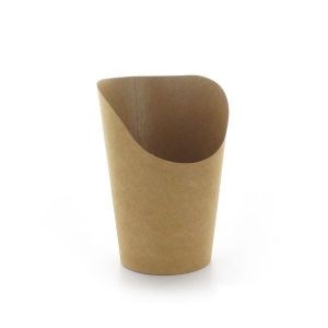 Brown cup for tortillas, 50pcs