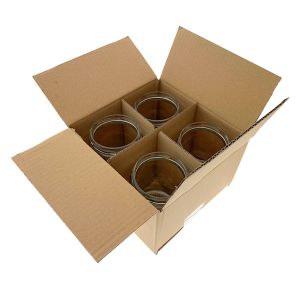 Carton 175x175xH 122mm 3W 30pcs ideal for 4 500ml jars