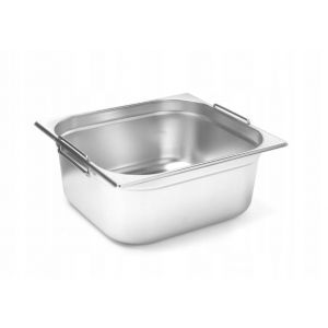 GN 2/3 container with retractable handle, capacity 17l-code 817254