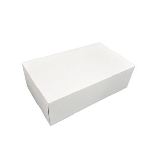 Pudełko 31x22x8 biał/br bez okna op.50szt, bez nadruku 