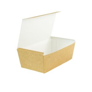 Chicken Box Large Brown 220x120x75, not printed TnG, 100 pieces