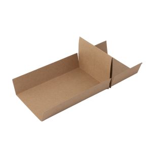 TAKEAWAY zestaw BOX duży wkładka z atestem do żywności dzieląca pudełko na 2 przegrody TnG