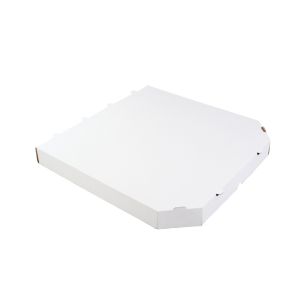 Box, pizza box 42x42cm cut corners, 50 pieces