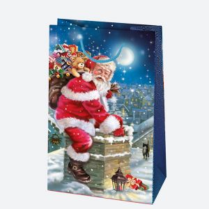 Decorative bags T1 Christmas Eve set 13 10/16cm, pack 10pcs