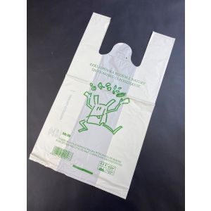 Biodegradable eco bags 27/7/50 according to EN 13432:2002 pkg. 500pcs.