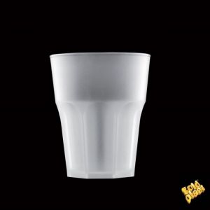 DRINK SAFE glass 290ml ROX milky, dia.8 h10,1 PP, 8 pieces