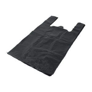Carrier bags LDPE 28/50cm black, pack of 100 pcs.